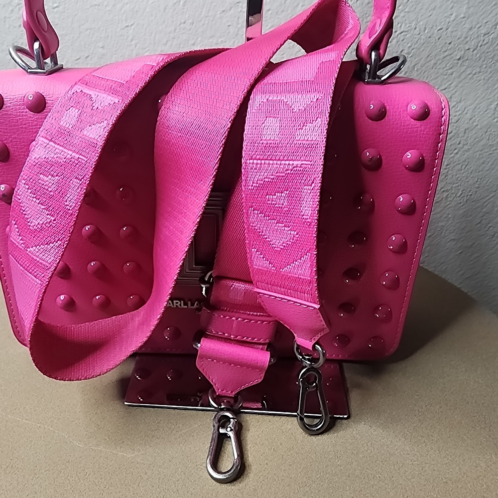 KARL LAGERFELD PARIS Simone Flap Crossbody - Picture 16 of 16